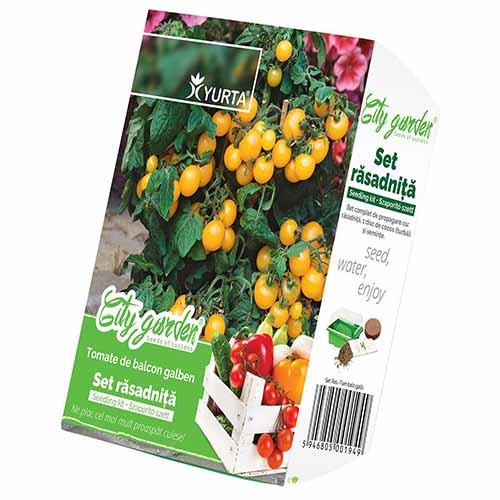 Set răsadniță mică și Roșie de balcon - Galbenă imagine 1 articol 96267