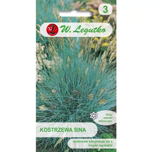 Синя трева сребристо синьо Legutko изображение 1 артикул 78568