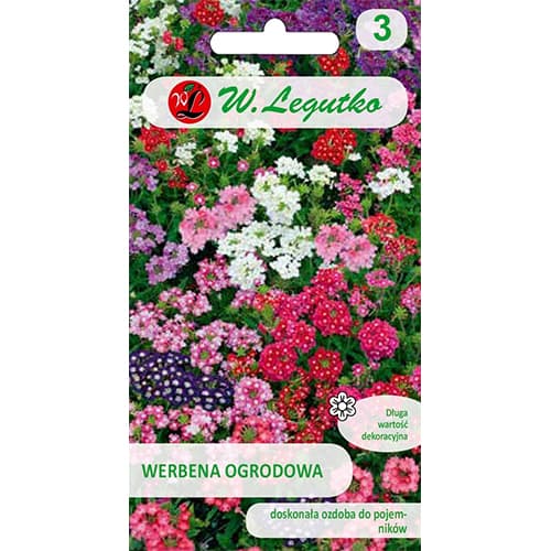 Verbena de grădină, mix multicolor imagine 1 articol 78594